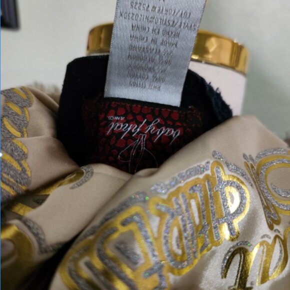 Baby Phat Denim jacket with faux-fur trimmed hood (Dark Denim), Size 2-4, USED - Picture 12 of 16